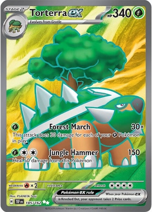 Torterra ex (185/162) [Scarlet & Violet: Temporal Forces] | Card Citadel