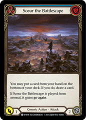 Scour the Battlescape (Blue) [U-WTR196] (Welcome to Rathe Unlimited)  Unlimited Normal | Card Citadel