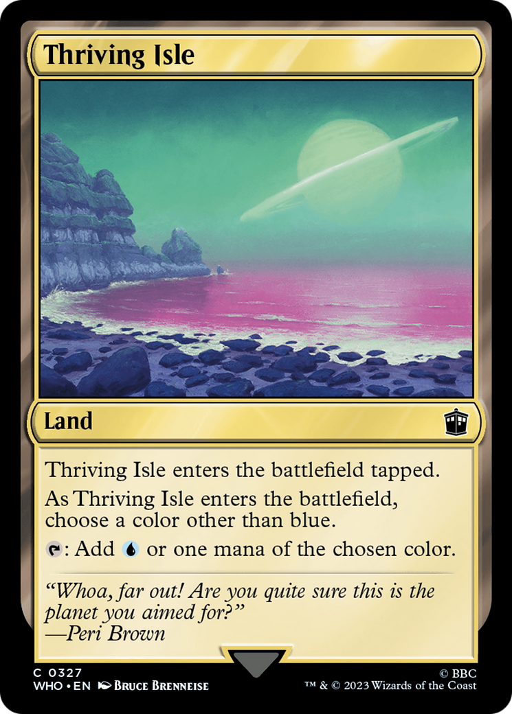 Thriving Isle [Doctor Who] | Card Citadel