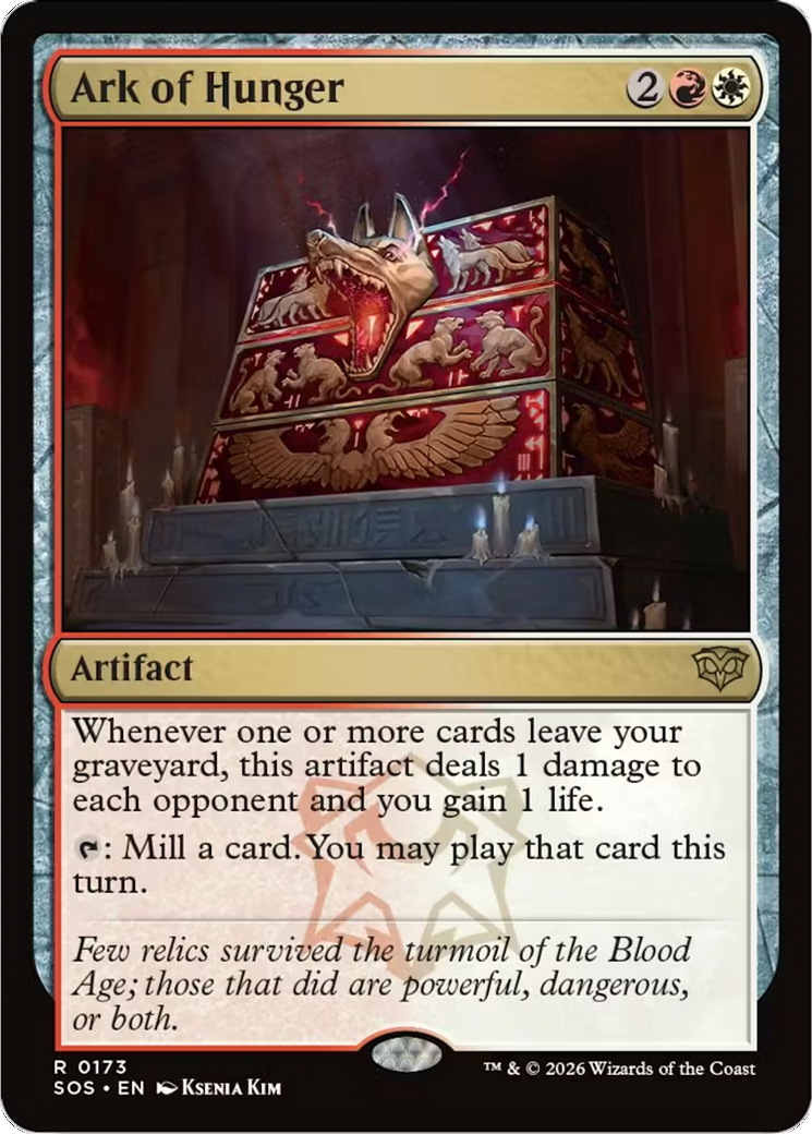 Ark of Hunger [Secrets of Strixhaven] | Card Citadel