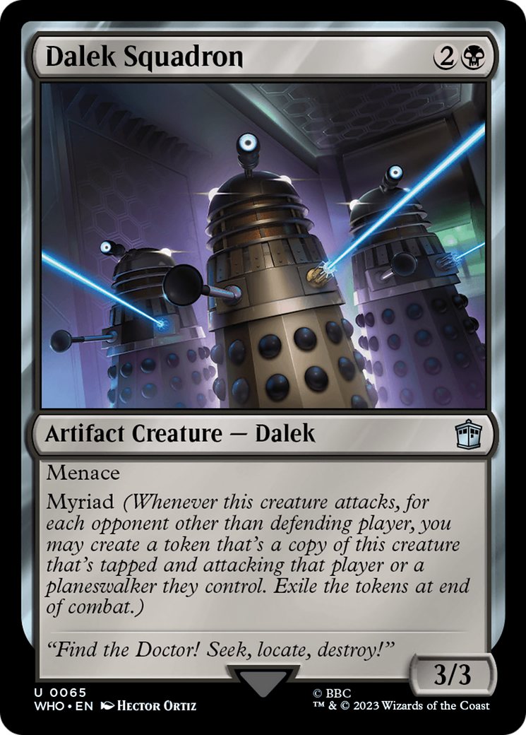 Dalek Squadron [Doctor Who] | Card Citadel