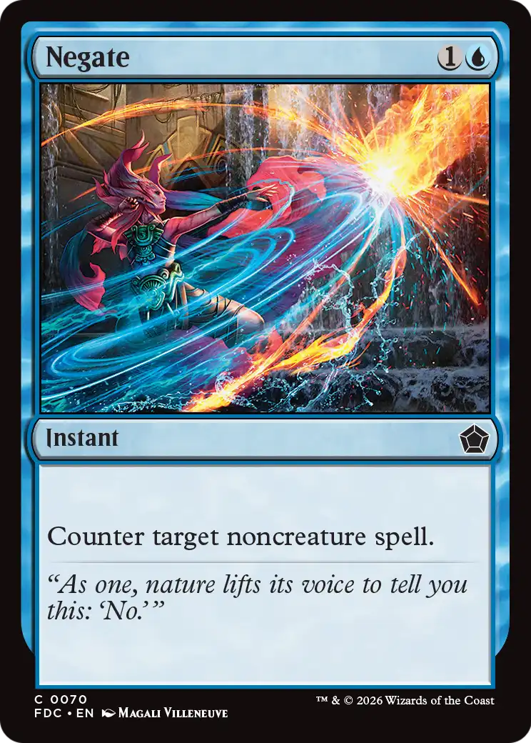Negate [Foundations Commander] | Card Citadel