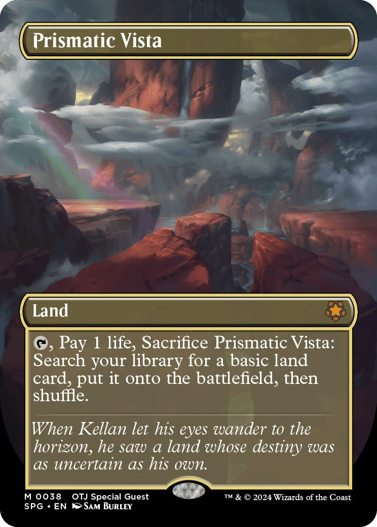 Prismatic Vista (Borderless) [Outlaws of Thunder Junction Special Guests] | Card Citadel