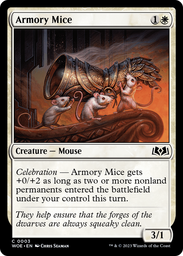 Armory Mice [Wilds of Eldraine] | Card Citadel