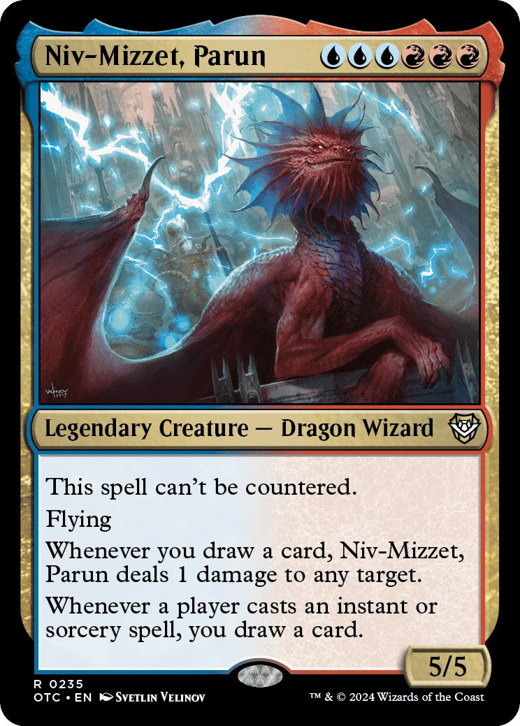 Niv-Mizzet, Parun [Outlaws of Thunder Junction Commander] | Card Citadel