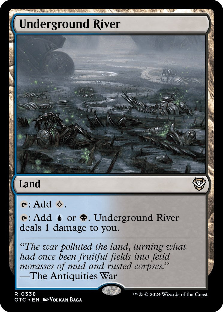 Underground River [Outlaws of Thunder Junction Commander] | Card Citadel