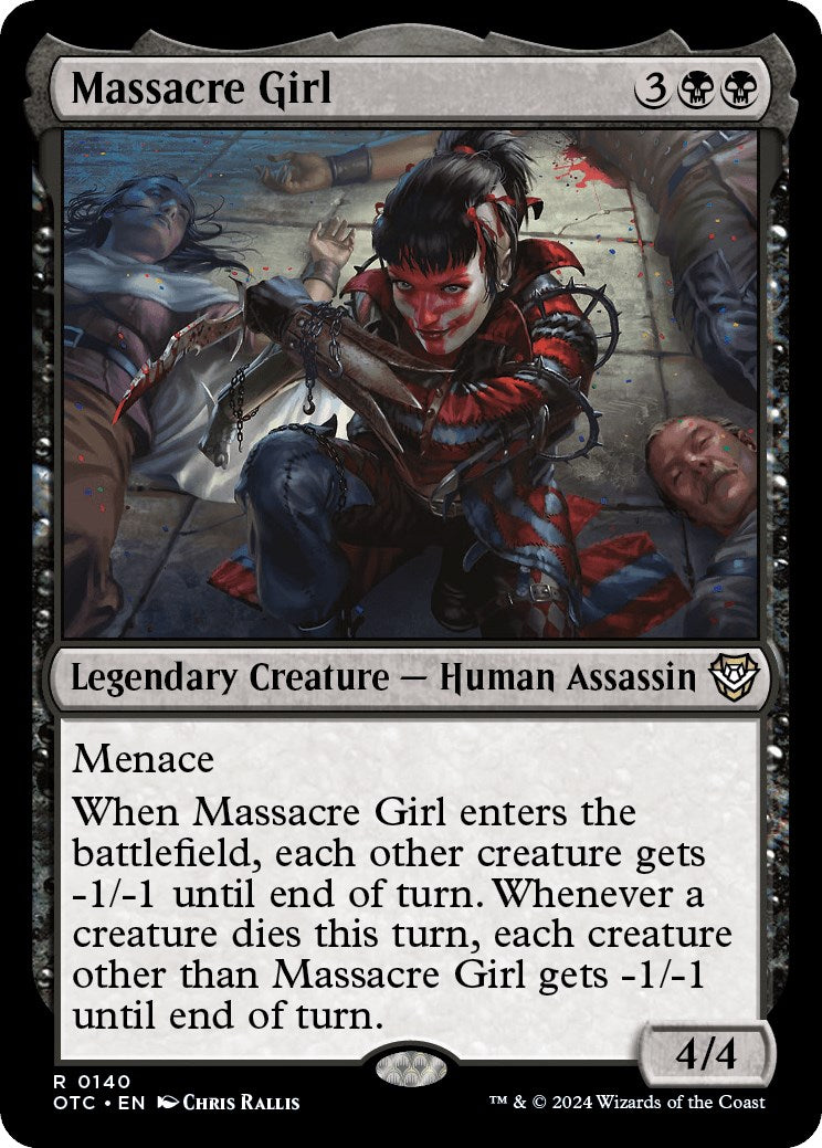 Massacre Girl [Outlaws of Thunder Junction Commander] | Card Citadel