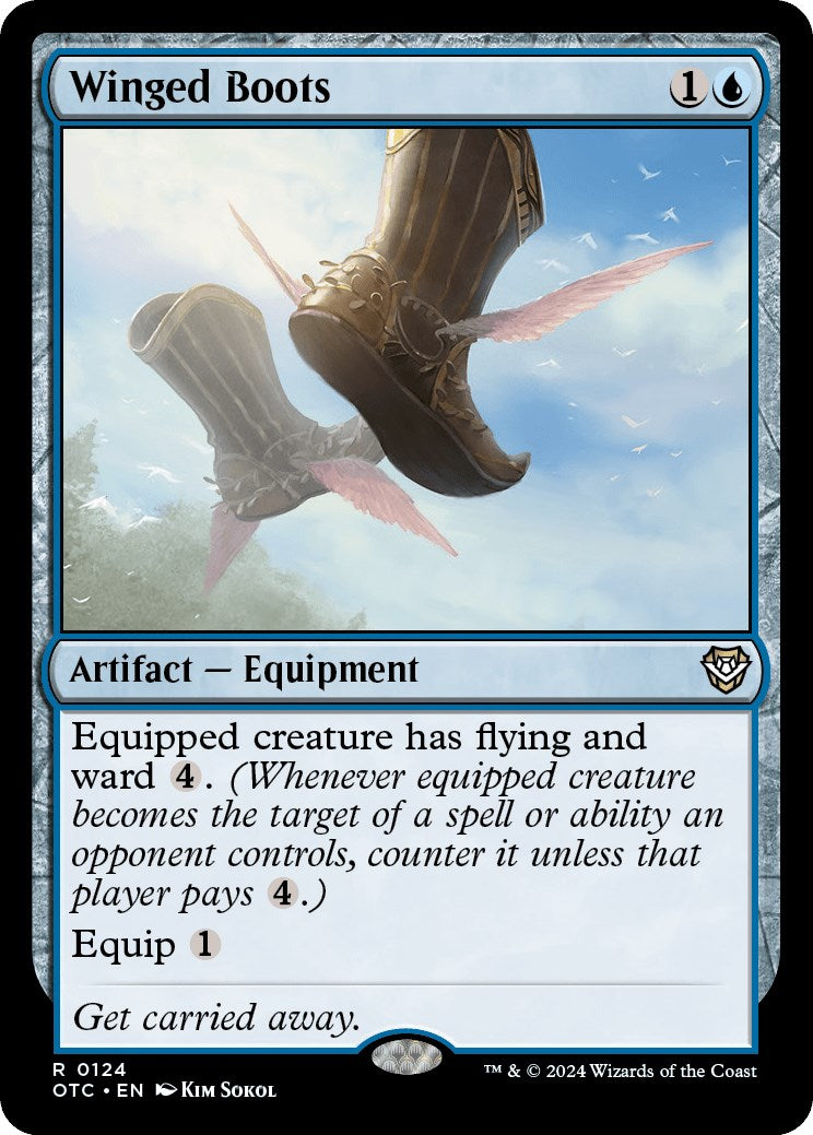 Winged Boots [Outlaws of Thunder Junction Commander] | Card Citadel