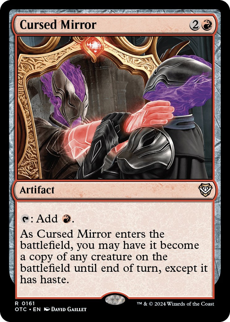 Cursed Mirror [Outlaws of Thunder Junction Commander] | Card Citadel