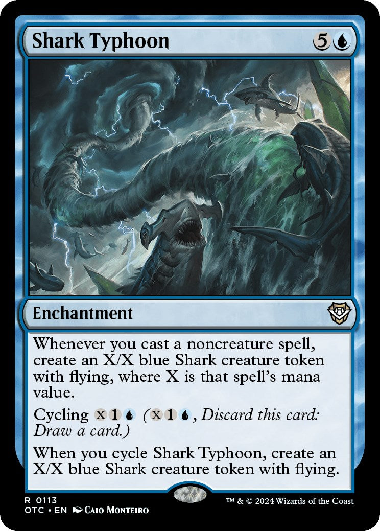 Shark Typhoon [Outlaws of Thunder Junction Commander] | Card Citadel