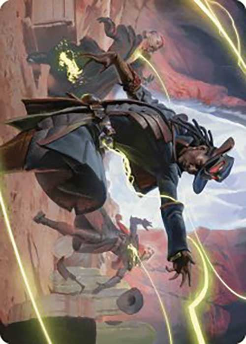 Lilah, Undefeated Slickshot Art Card [Outlaws of Thunder Junction Art Series] | Card Citadel