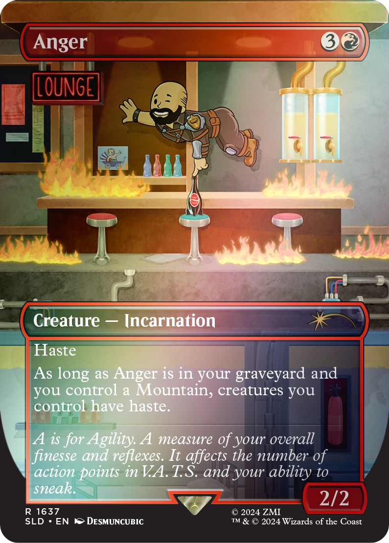 Anger (Rainbow Foil) [Secret Lair Drop Series] | Card Citadel