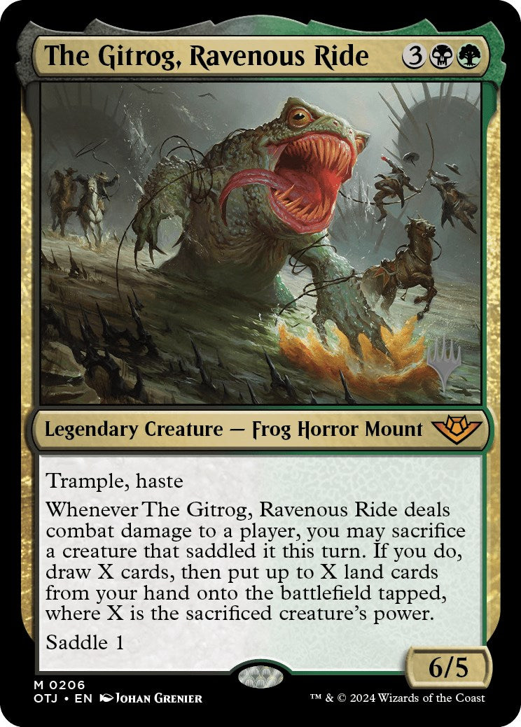 The Gitrog, Ravenous Ride (Promo Pack) [Outlaws of Thunder Junction Promos] | Card Citadel