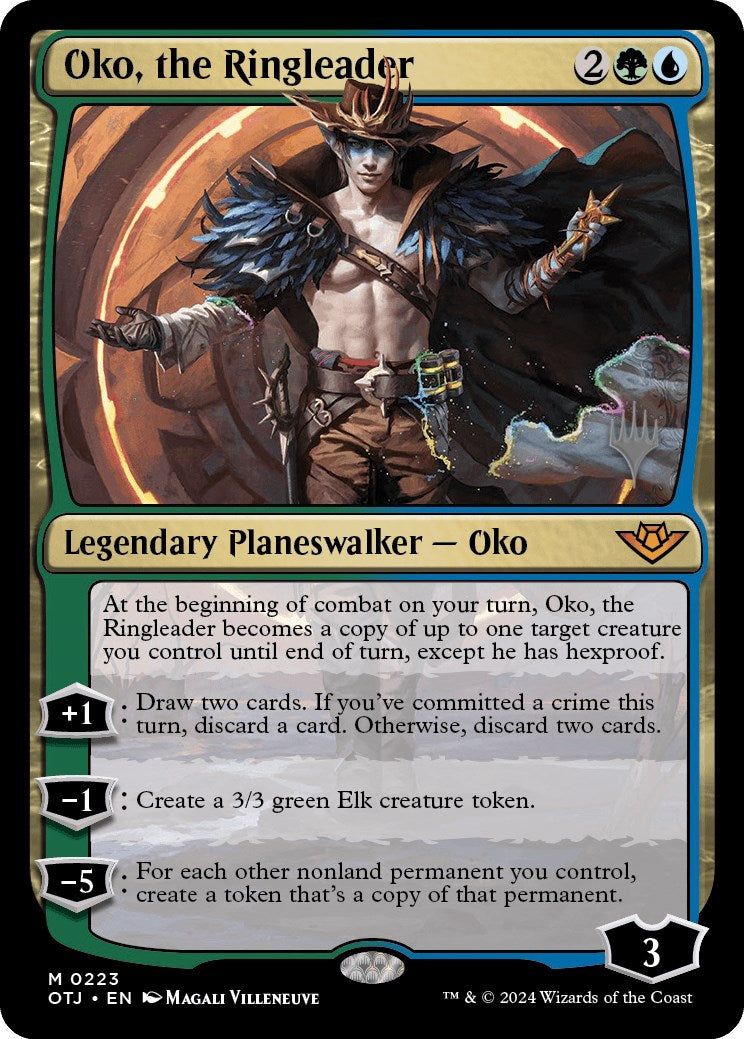 Oko, the Ringleader (Promo Pack) [Outlaws of Thunder Junction Promos] | Card Citadel