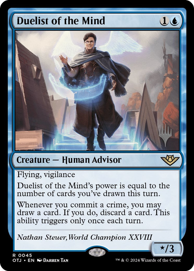 Duelist of the Mind (Promo Pack) [Outlaws of Thunder Junction Promos] | Card Citadel