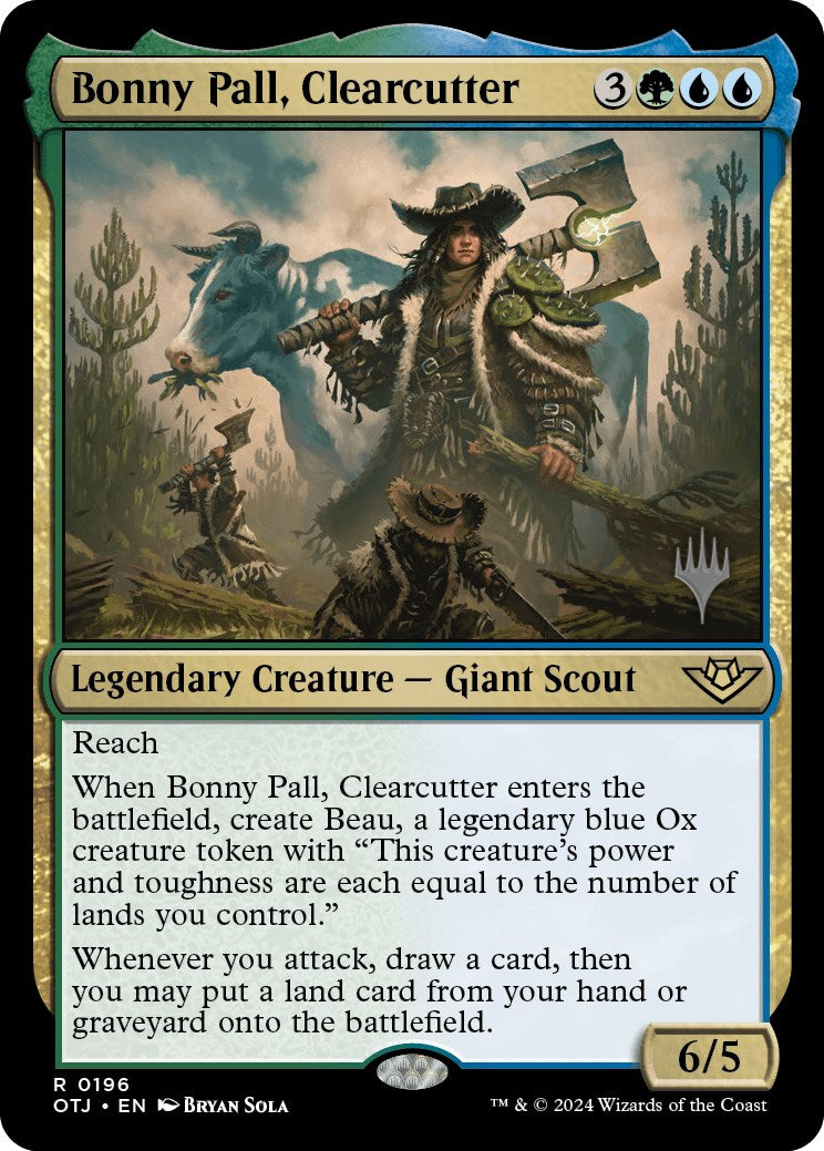 Bonny Pall, Clearcutter (Promo Pack) [Outlaws of Thunder Junction Promos] | Card Citadel