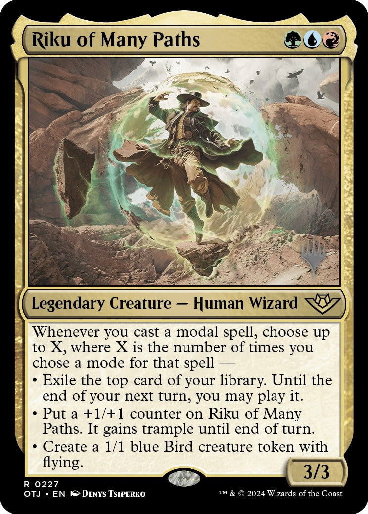 Riku of Many Paths (Promo Pack) [Outlaws of Thunder Junction Promos] | Card Citadel