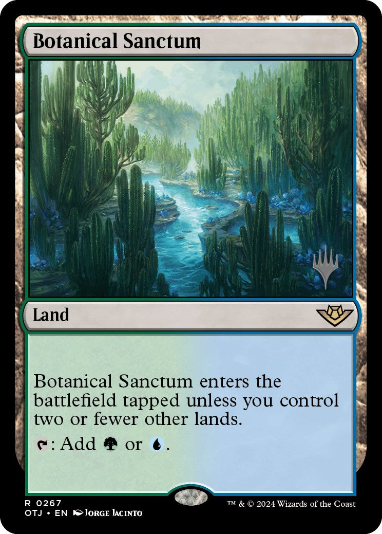 Botanical Sanctum (Promo Pack) [Outlaws of Thunder Junction Promos] | Card Citadel