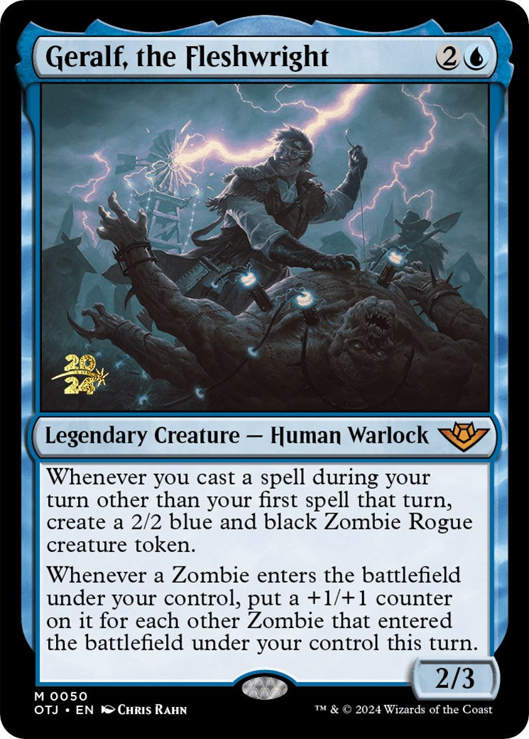 Geralf, the Fleshwright [Outlaws of Thunder Junction Prerelease Promos] | Card Citadel