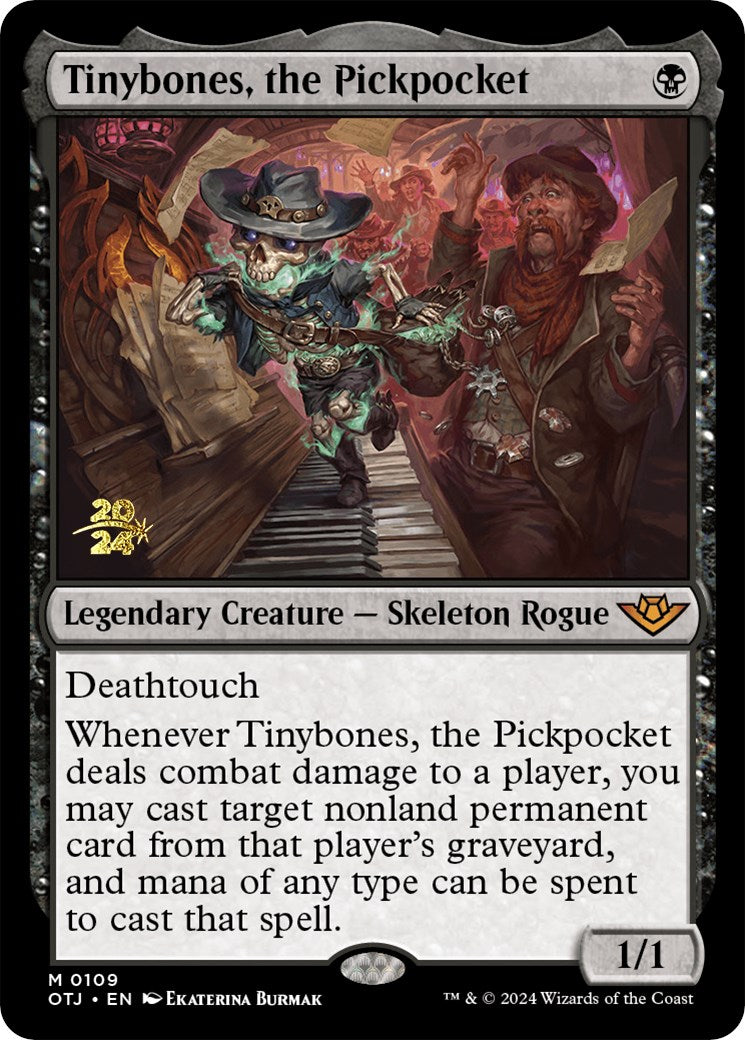 Tinybones, the Pickpocket [Outlaws of Thunder Junction Prerelease Promos] | Card Citadel