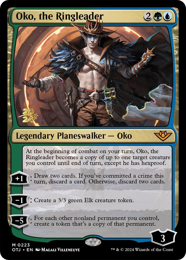 Oko, the Ringleader [Outlaws of Thunder Junction Prerelease Promos] | Card Citadel