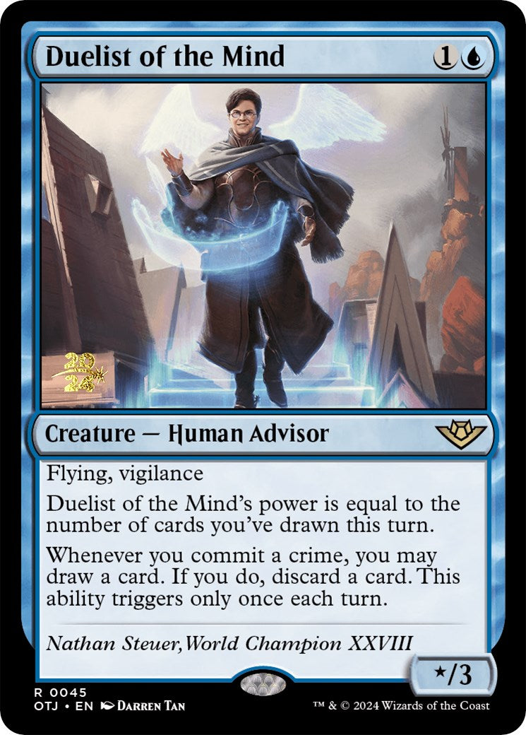 Duelist of the Mind [Outlaws of Thunder Junction Prerelease Promos] | Card Citadel