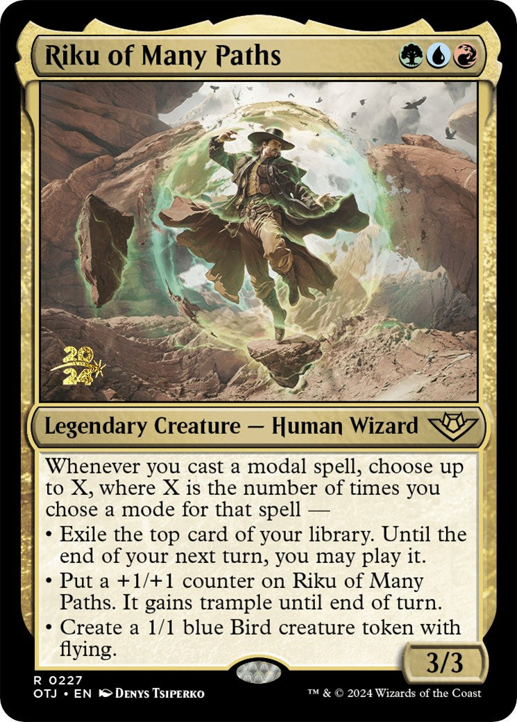 Riku of Many Paths [Outlaws of Thunder Junction Prerelease Promos] | Card Citadel