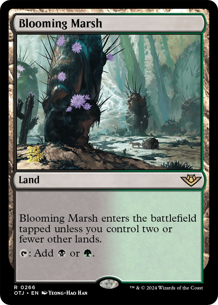 Blooming Marsh (OTJ) [Outlaws of Thunder Junction Prerelease Promos] | Card Citadel