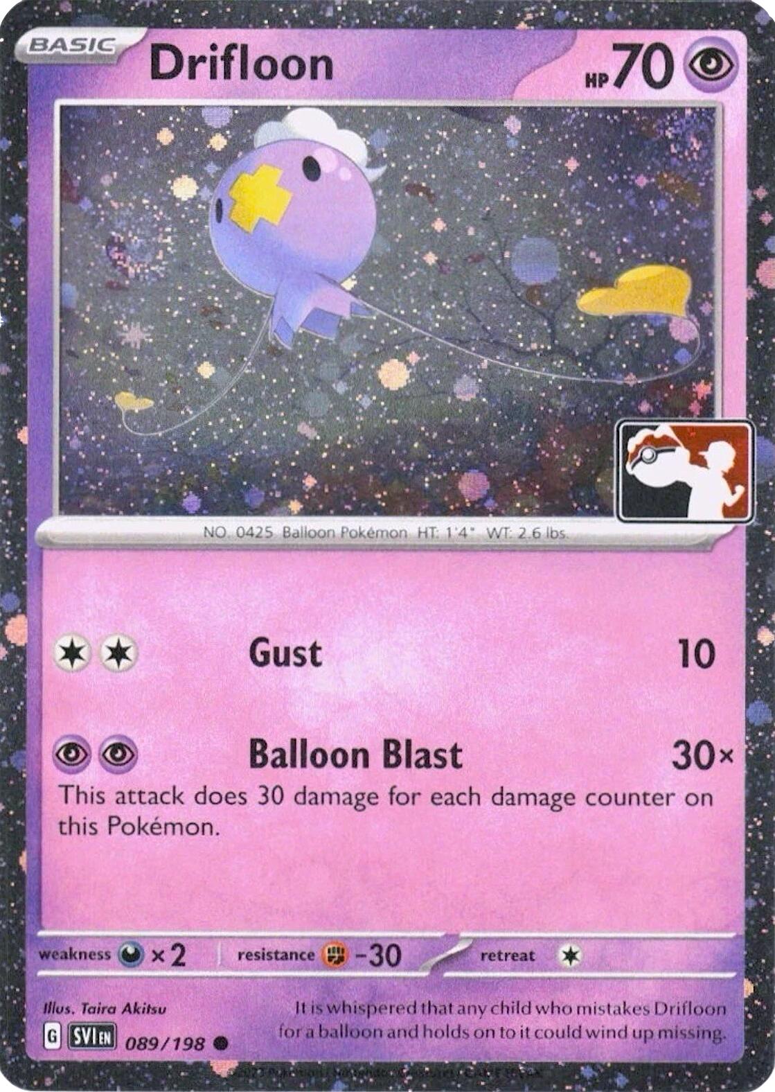 Drifloon (089/198) [Prize Pack Series Four] | Card Citadel