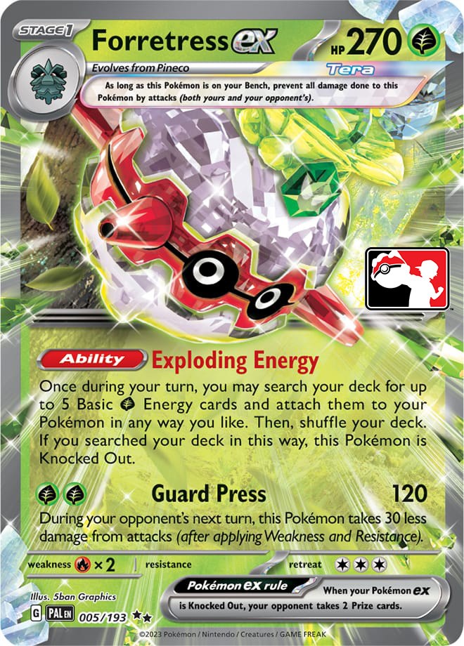 Forretress ex (005/193) [Prize Pack Series Four] | Card Citadel
