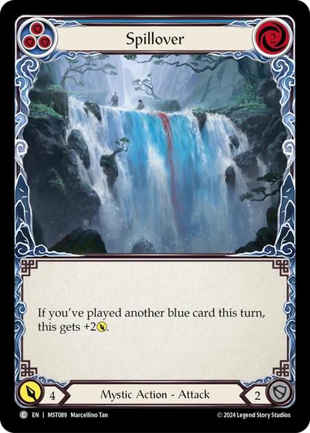 Spillover [MST089] (Part the Mistveil)  Rainbow Foil | Card Citadel