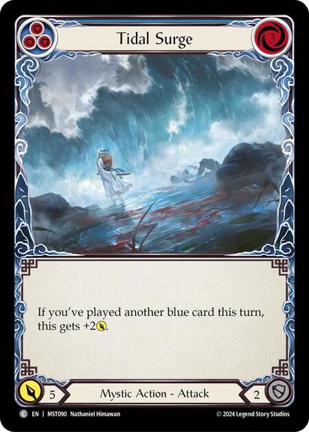 Tidal Surge [MST090] (Part the Mistveil)  Rainbow Foil | Card Citadel