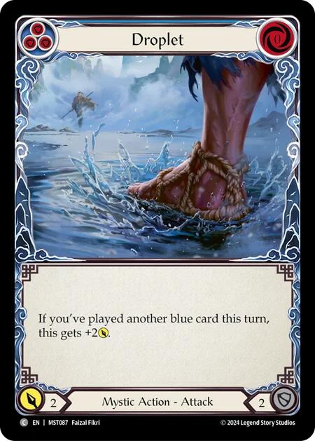Droplet [MST087] (Part the Mistveil)  Rainbow Foil | Card Citadel