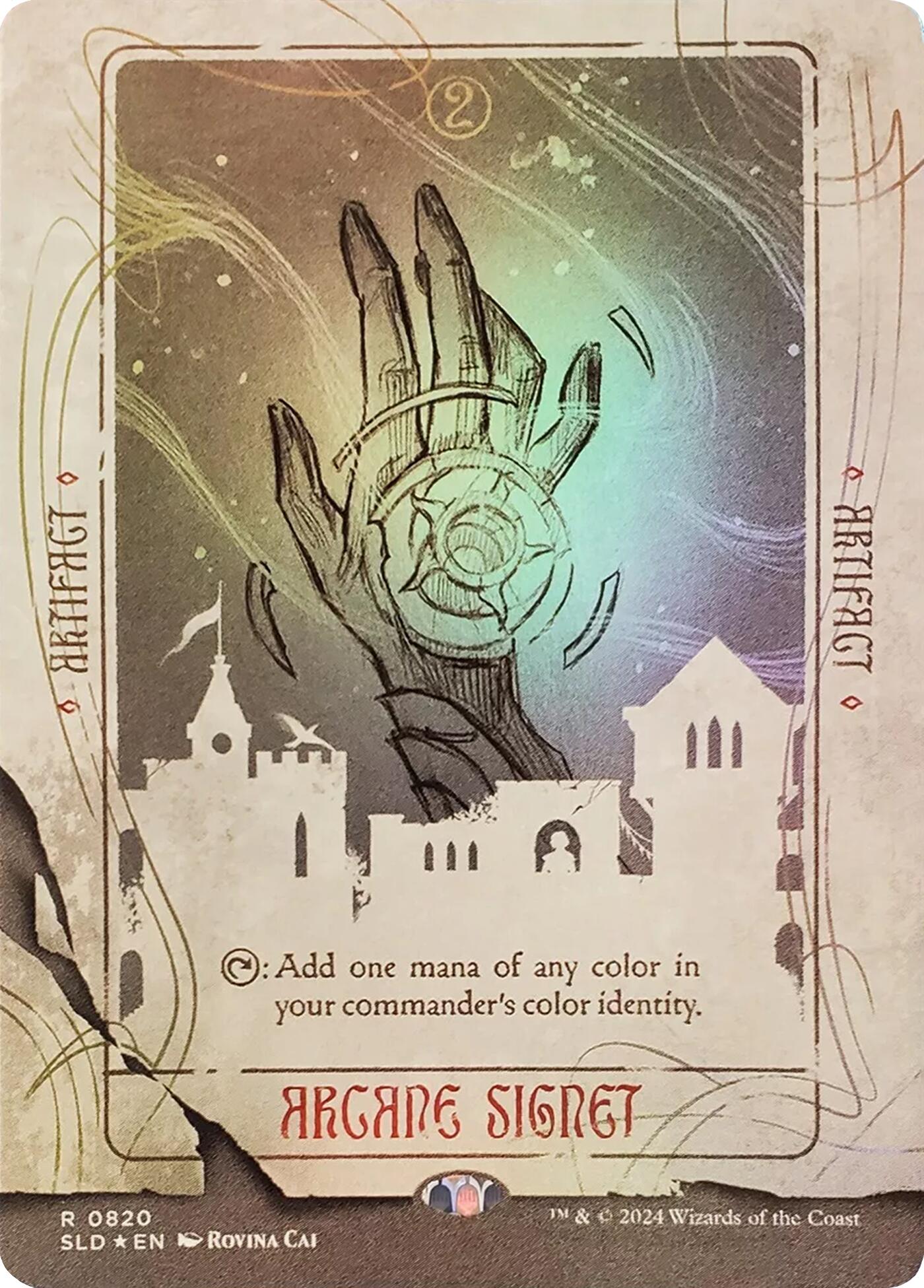 Arcane Signet (0820) (Rainbow Foil) [Secret Lair Drop Series] | Card Citadel