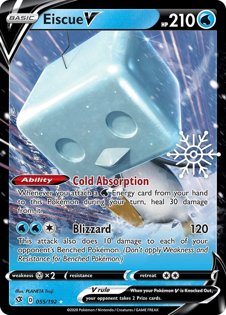 Eiscue V (055/192) (Holiday Calendar) [Sword & Shield: Rebel Clash] | Card Citadel