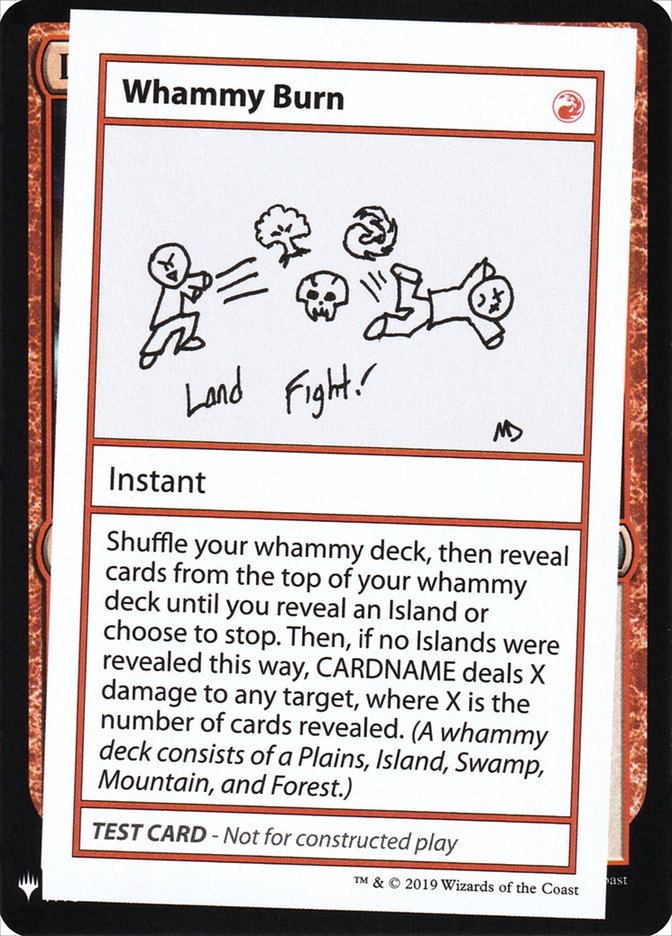 Whammy Burn [Mystery Booster Playtest Cards] | Card Citadel