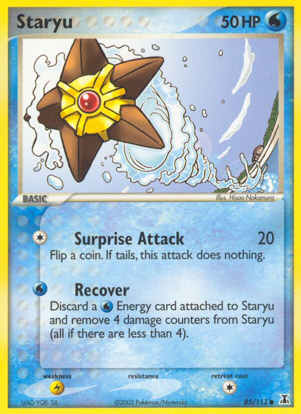 Staryu (85/113) [EX: Delta Species] | Card Citadel