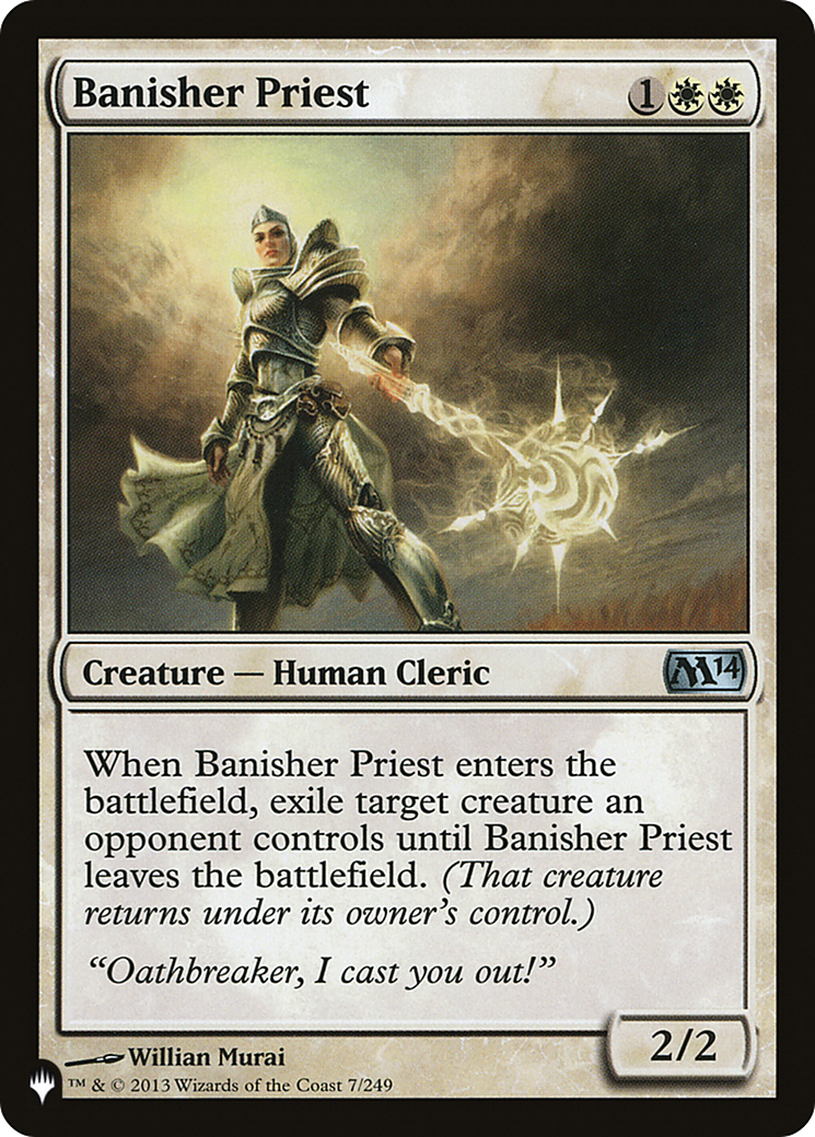 Banisher Priest [The List Reprints] | Card Citadel