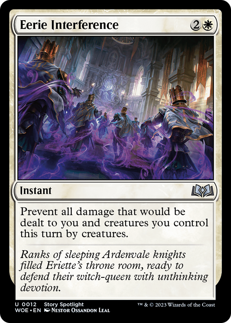 Eerie Interference [Wilds of Eldraine] | Card Citadel