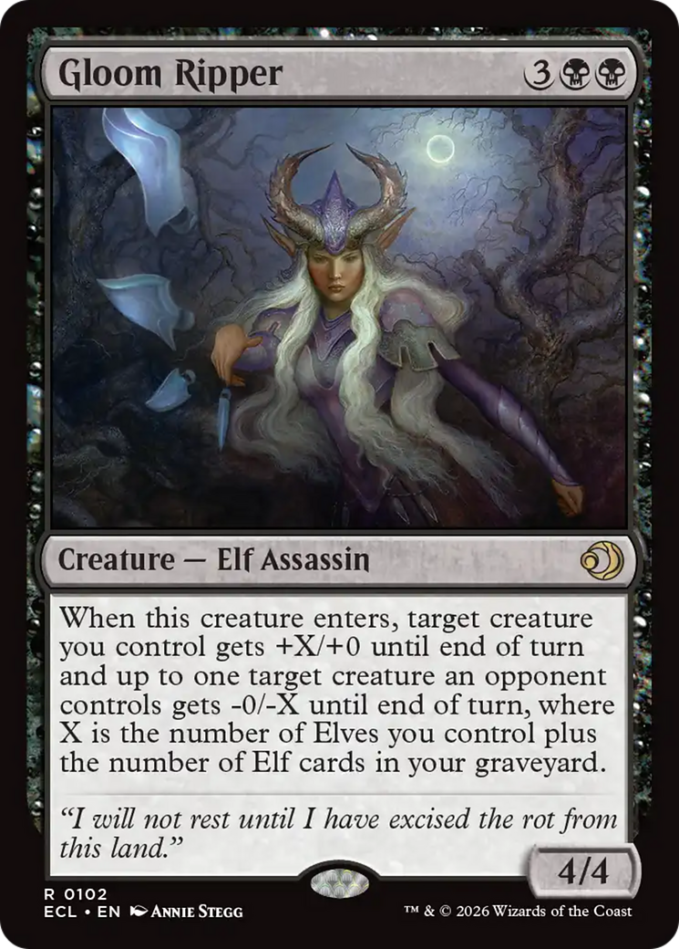 Gloom Ripper [Lorwyn Eclipsed] | Card Citadel