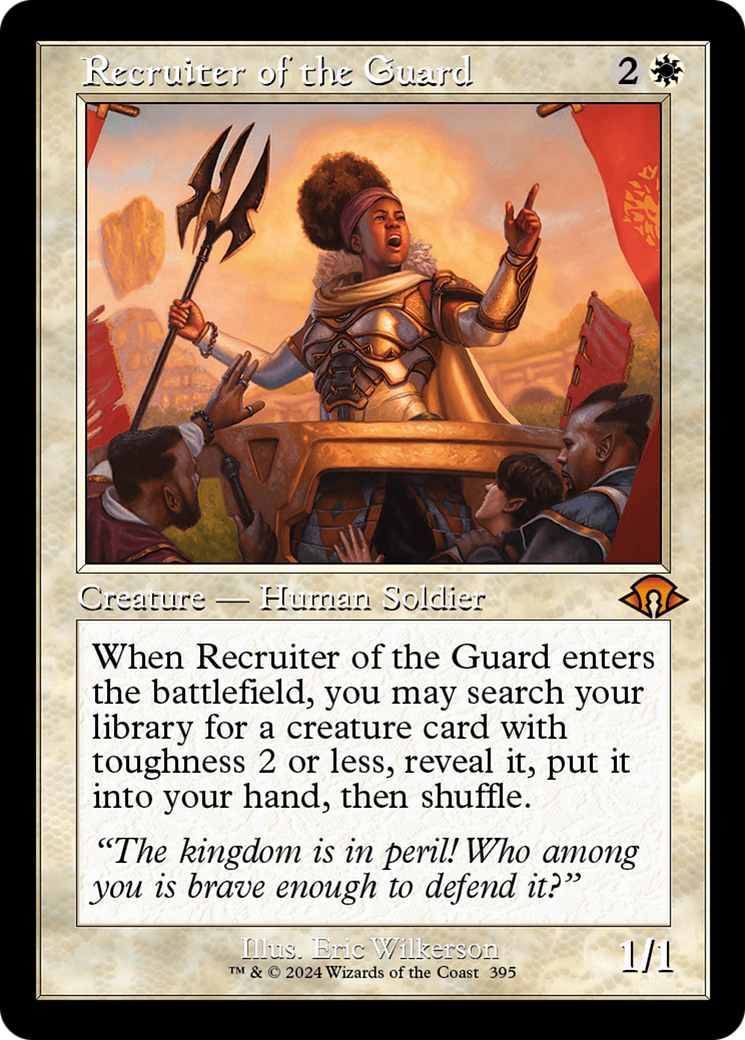 Recruiter of the Guard (Retro) [Modern Horizons 3] | Card Citadel