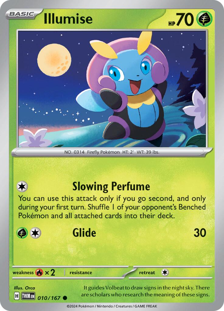 Illumise (010/167) [Scarlet & Violet: Twilight Masquerade] | Card Citadel