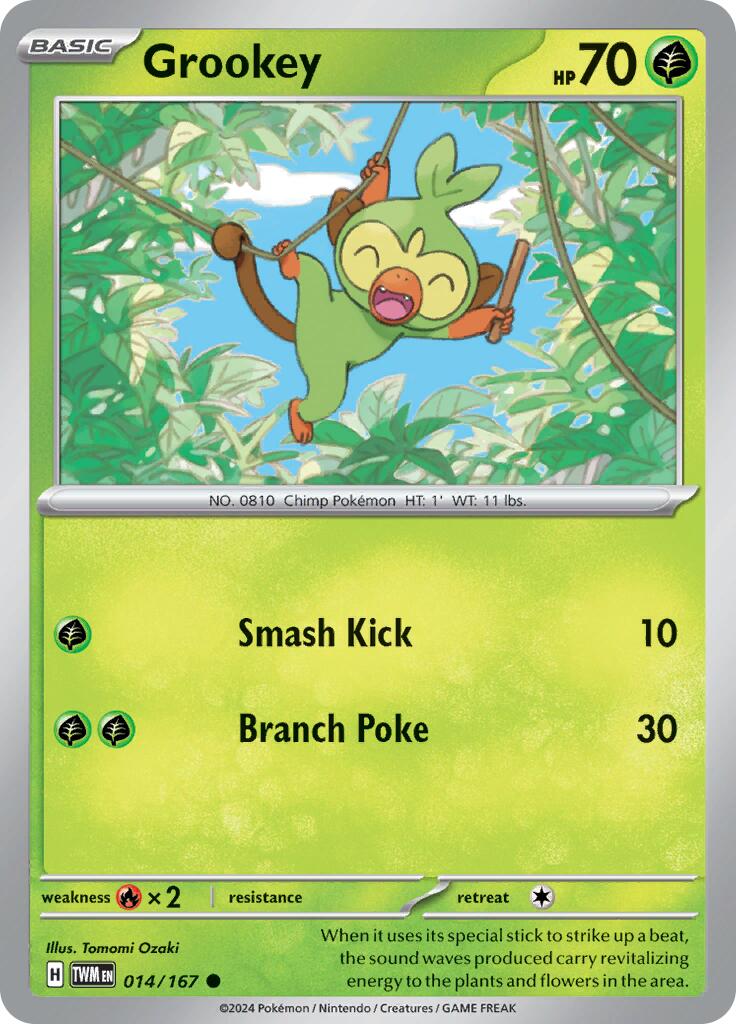 Grookey (014/167) [Scarlet & Violet: Twilight Masquerade] | Card Citadel