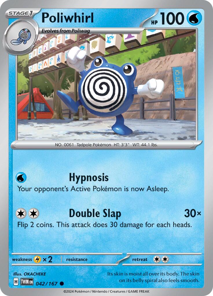 Poliwhirl (042/167) [Scarlet & Violet: Twilight Masquerade] | Card Citadel