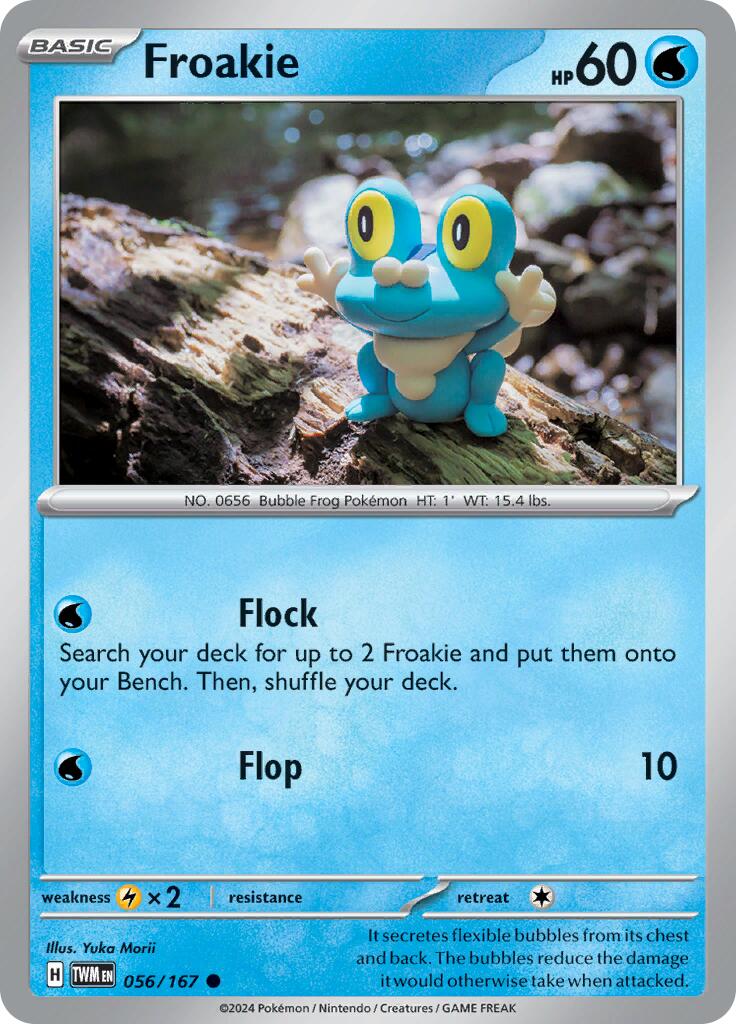 Froakie (056/167) [Scarlet & Violet: Twilight Masquerade] | Card Citadel