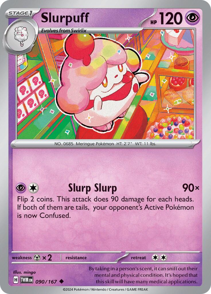 Slurpuff (090/167) [Scarlet & Violet: Twilight Masquerade] | Card Citadel