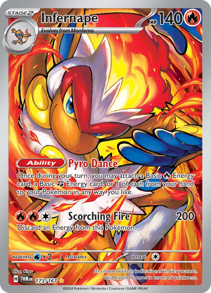 Infernape (173/167) [Scarlet & Violet: Twilight Masquerade] | Card Citadel