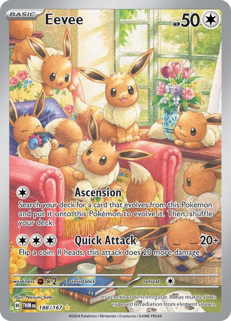 Eevee (188/167) [Scarlet & Violet: Twilight Masquerade] | Card Citadel