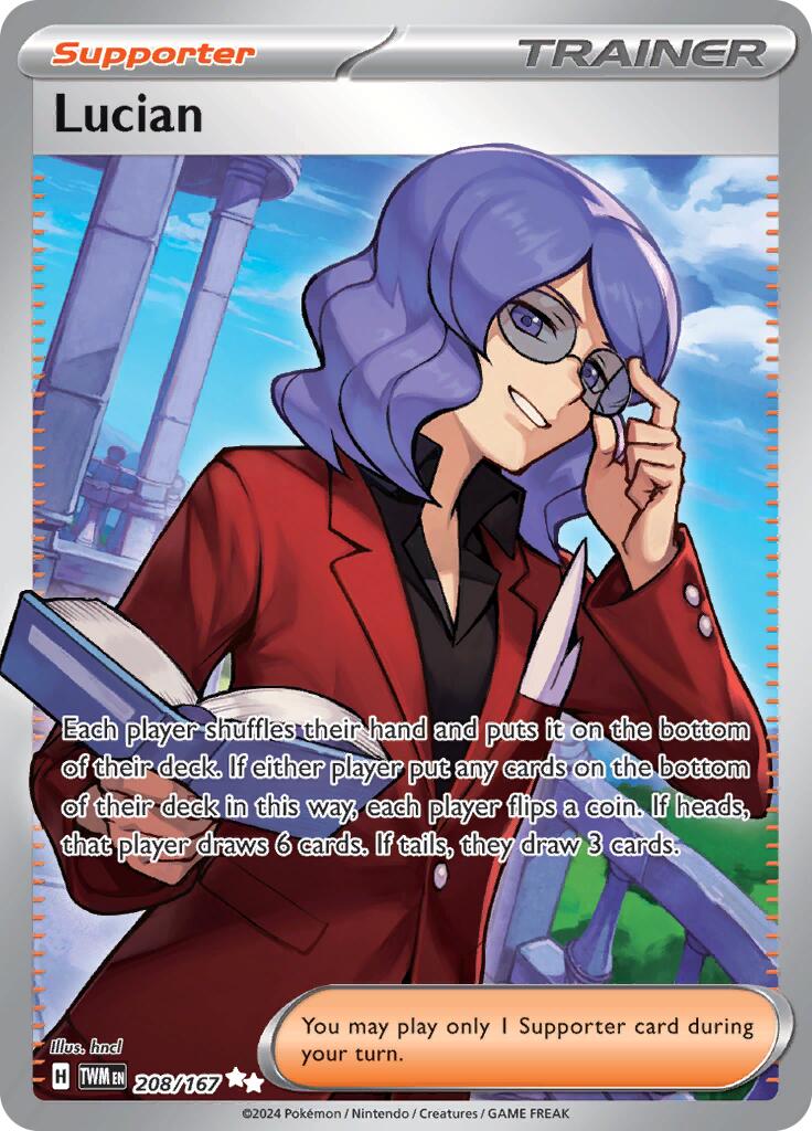 Lucian (208/167) [Scarlet & Violet: Twilight Masquerade] | Card Citadel