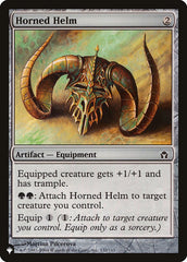 Horned Helm [The List] | Card Citadel